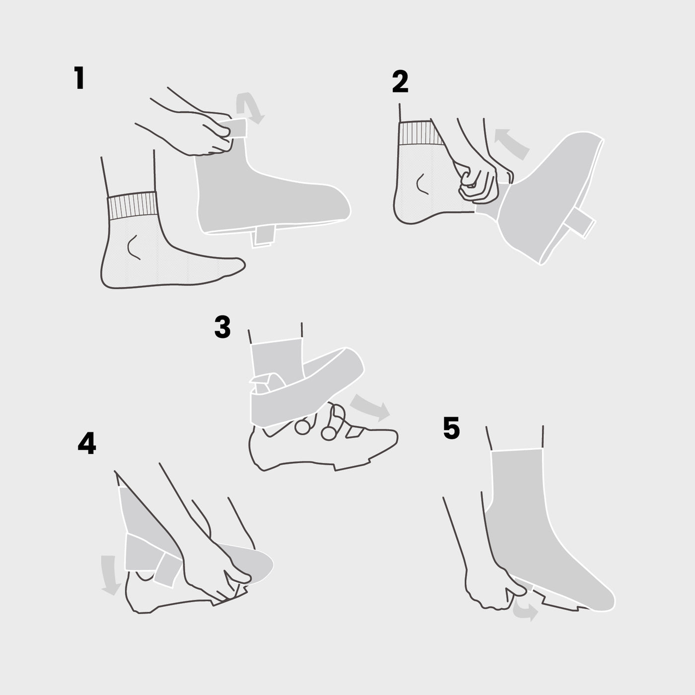 RaceThermo X Waterproof Winter MTB/CX Shoe Covers