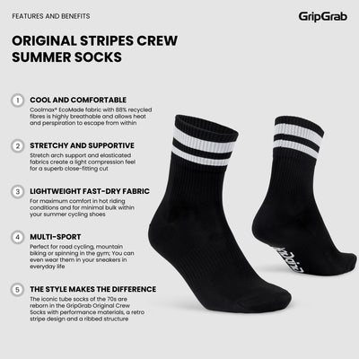 Original Stripes Crew Summer Socks