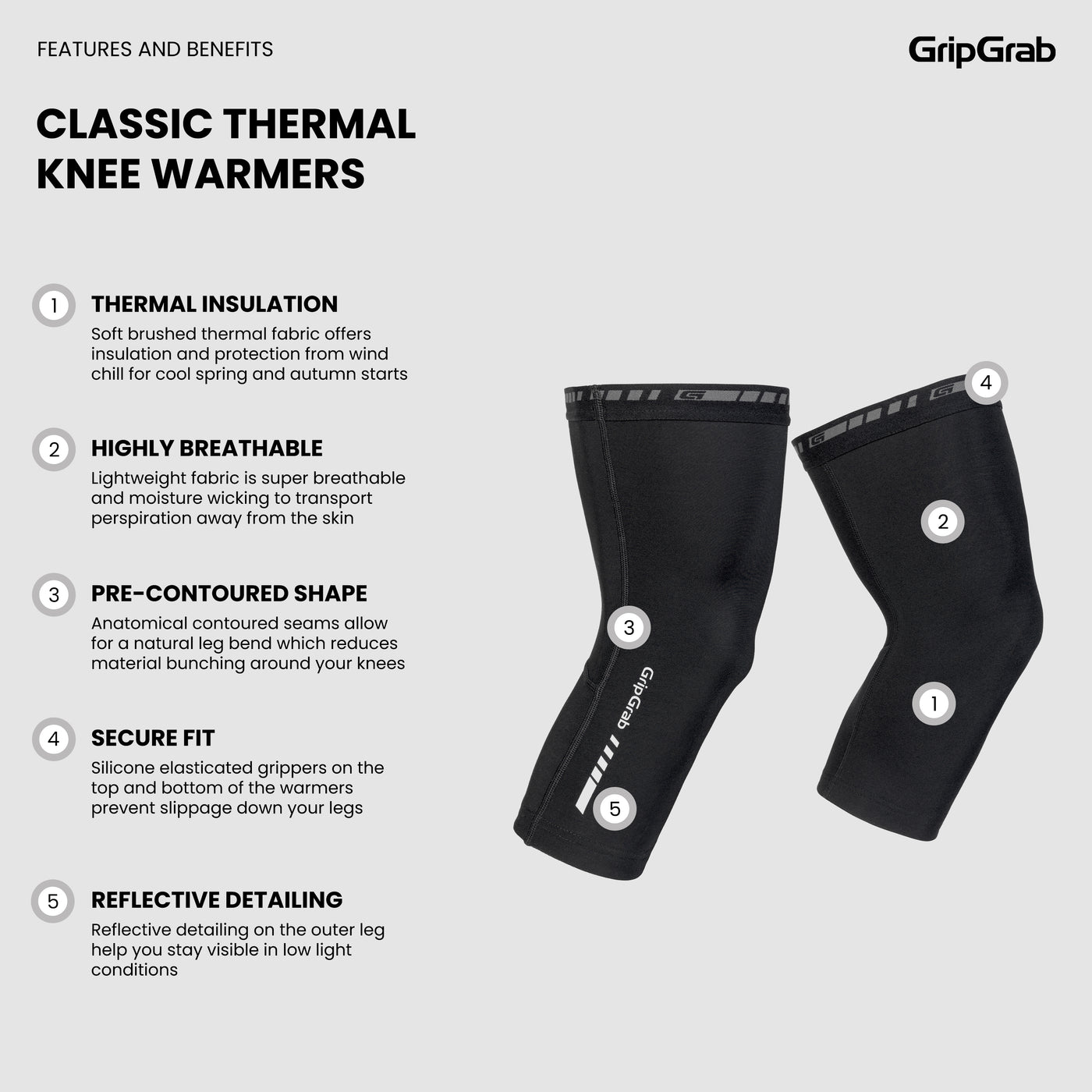 Classic Thermal Knee Warmers