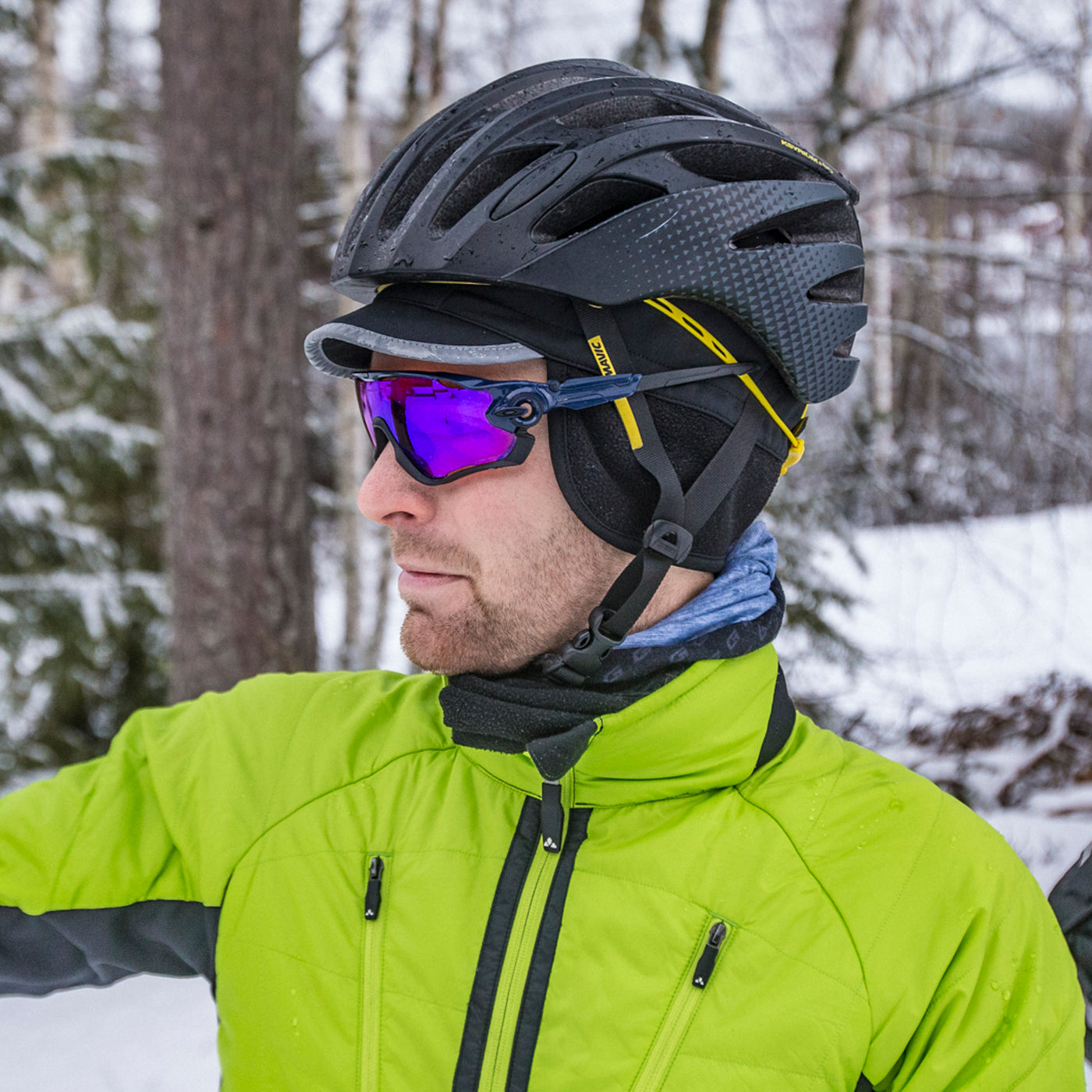 Belgian Style Thermal Windproof Winter Cycling Cap