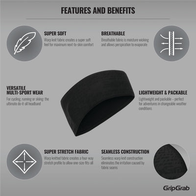 Freedom Warp Knitted Seamless Headband
