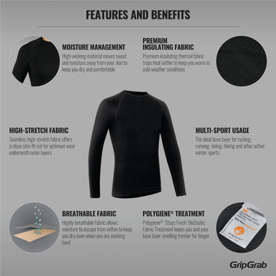 Expert 2 Thermal Seamless Long Sleeve Base Layer