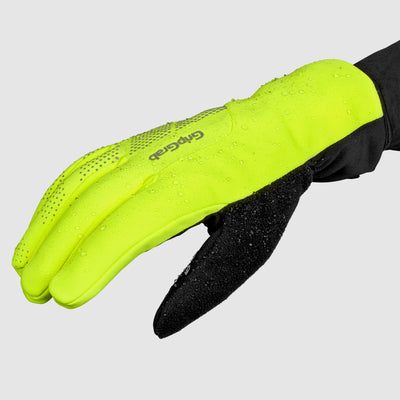 Ride Hi-Vis Waterproof Winter Gloves